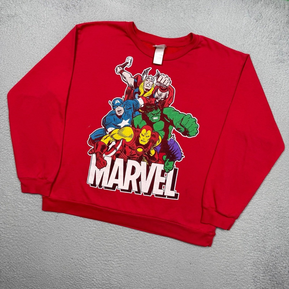 Marvel Comics Avengers Crewneck Sweatshirt